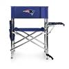 New England Patriots Folding Sports Chair with Table