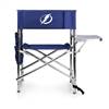 Tampa Bay Lightning Folding Sports Chair with Table
