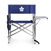 Toronto Maple Leafs Folding Sports Chair with Table
