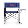 Ole Miss Rebels Folding Sports Chair with Table
