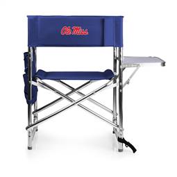 Ole Miss Rebels Folding Sports Chair with Table
