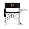 Chicago Blackhawks Folding Sports Chair with Table