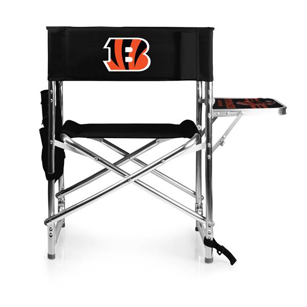 Cincinnati Bengals Folding Sports Chair with Table