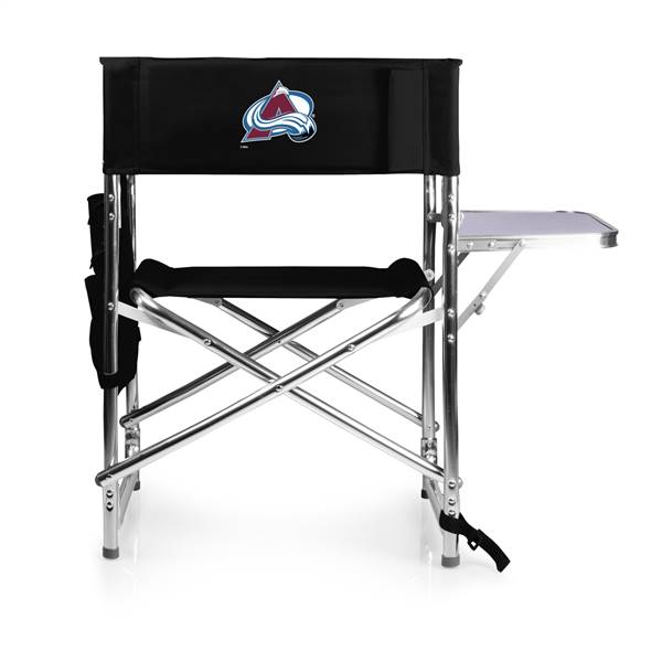 Colorado Avalanche Folding Sports Chair with Table