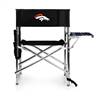 Denver Broncos Folding Sports Chair with Table