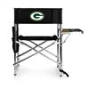 Green Bay Packers Folding Sports Chair with Table