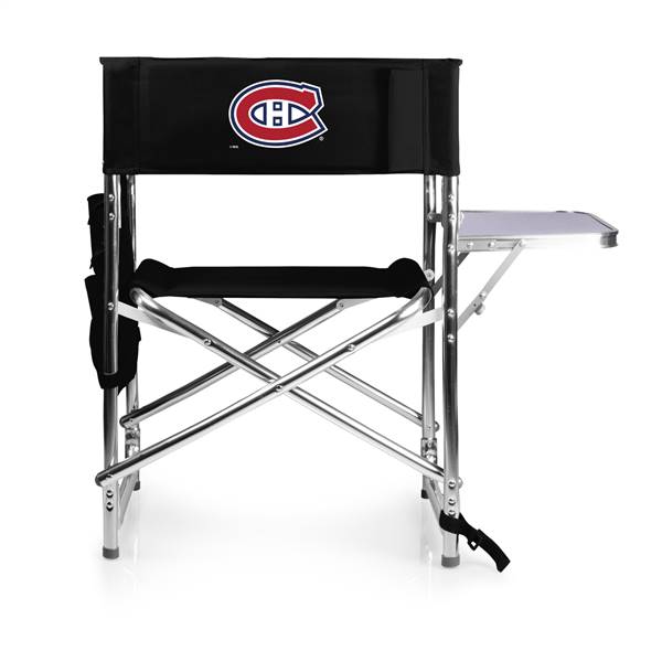 Montreal Canadiens Folding Sports Chair with Table