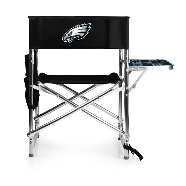 Philadelphia Eagles Folding Sports Chair with Table