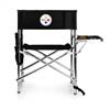 Pittsburgh Steelers Folding Sports Chair with Table