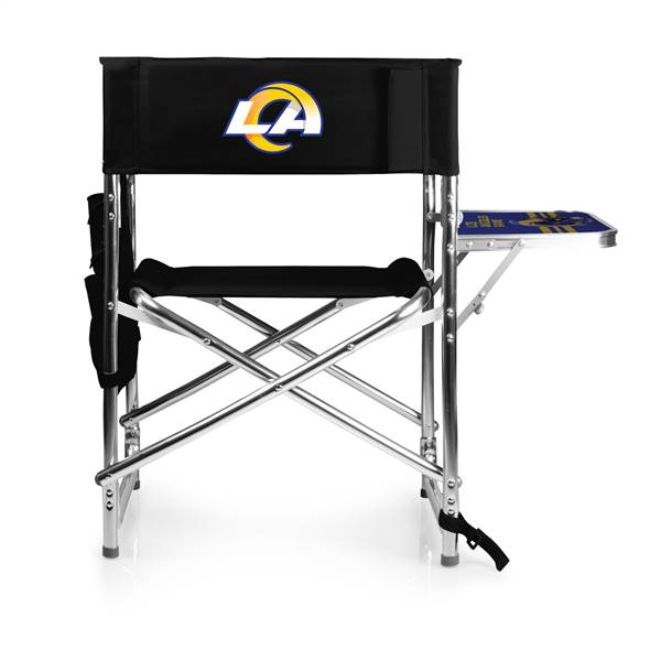Los Angeles Rams Folding Sports Chair with Table