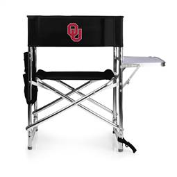 Oklahoma Sooners Folding Sports Chair with Table