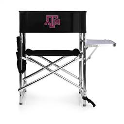 Texas A&M Aggies Folding Sports Chair with Table