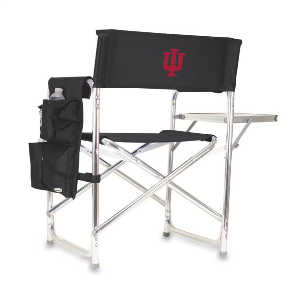 Indiana Hoosiers Folding Sports Chair with Table