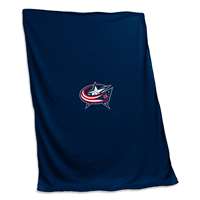 Columbus Blue Jackets Sweatshirt Blanket 74 -Sweatshirt Blnkt