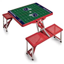 Houston Texans Portable Folding Picnic Table  