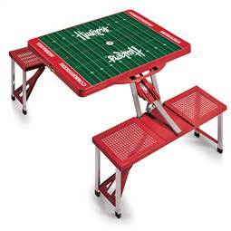 Nebraska Cornhuskers  Portable Folding Picnic Table  