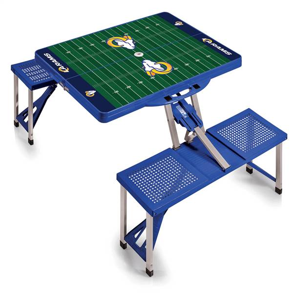 Los Angeles Rams Portable Folding Picnic Table