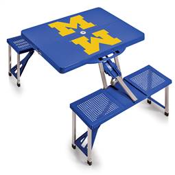 Michigan Wolverines  Portable Folding Picnic Table