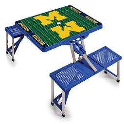 Michigan Wolverines  Portable Folding Picnic Table