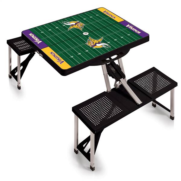 Minnesota Vikings Portable Folding Picnic Table