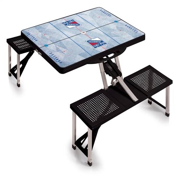 New York Rangers Portable Folding Picnic Table