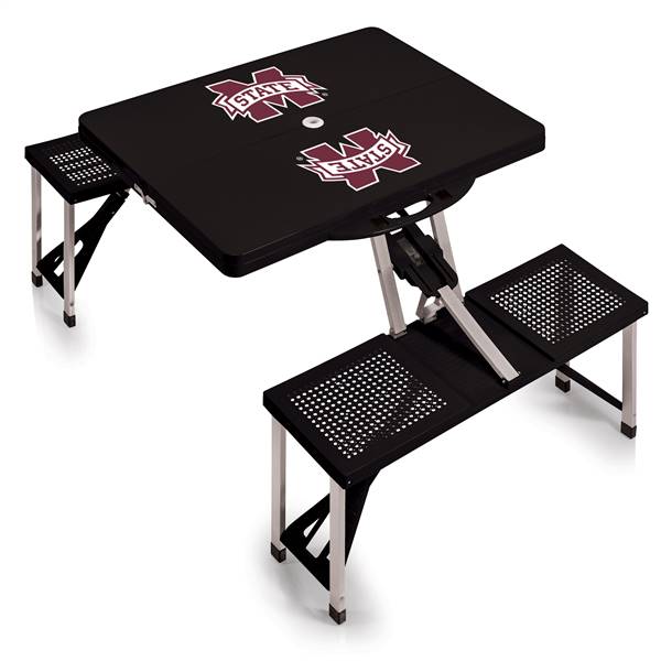 Mississippi State Bulldogs  Portable Folding Picnic Table