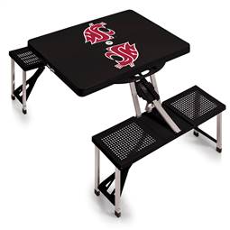 Washington State Cougars  Portable Folding Picnic Table
