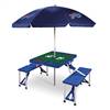 Buffalo Bills Portable Folding Picnic Table with Umbrella