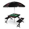 Arizona Cardinals Portable Folding Picnic Table with Umbrella  
