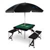 Carolina Panthers Portable Folding Picnic Table with Umbrella