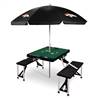 Denver Broncos Portable Folding Picnic Table with Umbrella