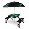 Detroit Lions Portable Folding Picnic Table with Umbrella  