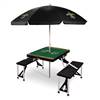 New Orleans Saints Portable Folding Picnic Table with Umbrella