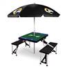 Los Angeles Rams Portable Folding Picnic Table with Umbrella