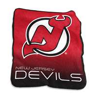 New Jersey Devils Raschel Thorw Blanket
