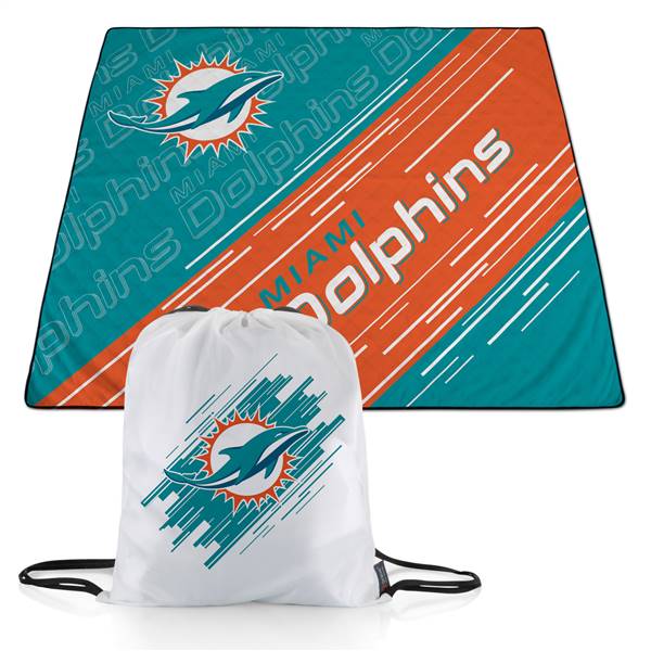 Miami Dolphins Impresa Outdoor Blanket