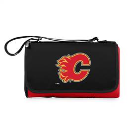 Calgary Flames Outdoor Blanket and Tote  