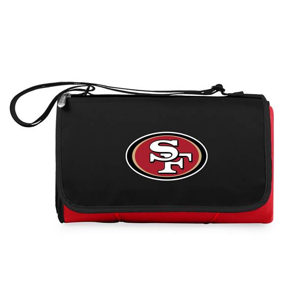 San Francisco 49ers Outdoor Blanket and Tote  
