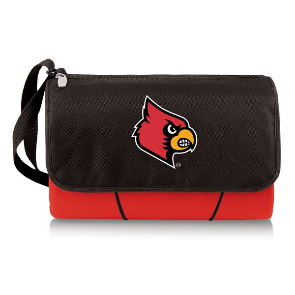 Louisville Cardinals Outdoor Picnic Blanket Tote  
