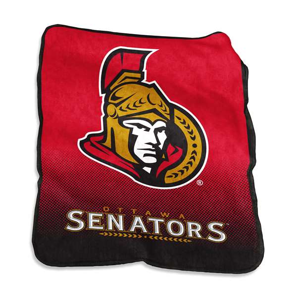 Ottawa Senators Raschel Throw Blanket - 50 X 60 in.