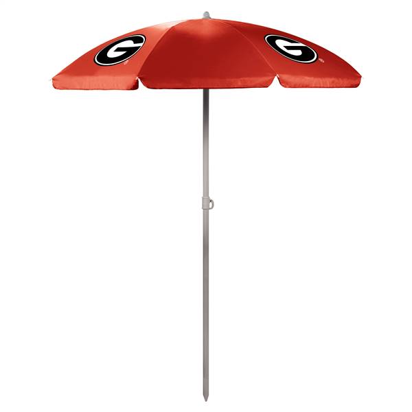 Georgia Bulldogs Beach Umbrella  