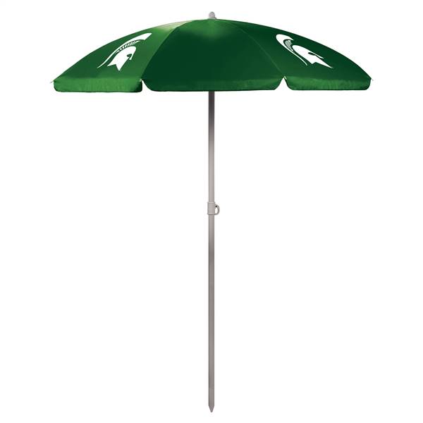 Michigan State Spartans Beach Umbrella