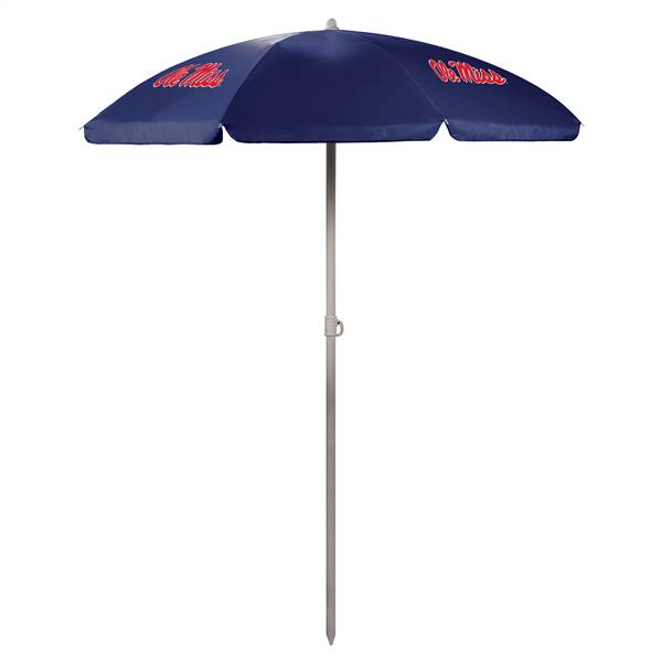 Ole Miss Rebels Beach Umbrella