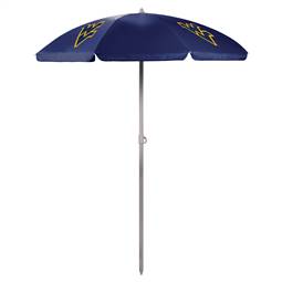 West Virginia Mountaineers Beach Umbrella