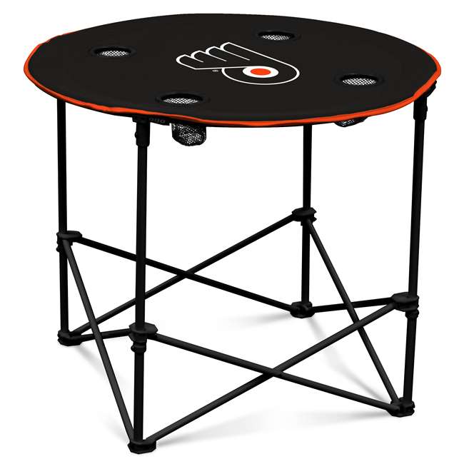 Philadelphia Flyers Round Folding Table with Carry Bag