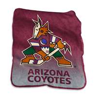 Phoenix Coyotes Raschel Thorw Blanket