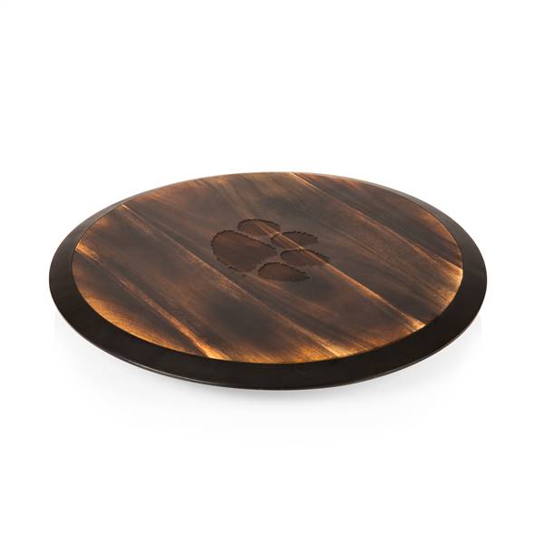 Clemson Tigers Lazy Susan Serving Tray