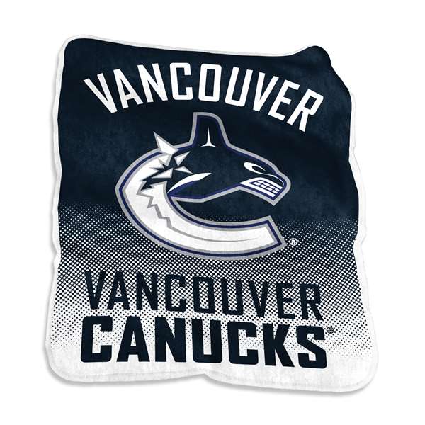 Vancouver Canucks Raschel Throw Blanket - 50 X 60 in.