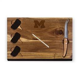 Michigan Wolverines Cutting Board Set with Labels