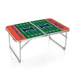 Illinois Fighting Illini Portable Mini Folding Table